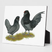 ベルギーウォーターマールバンタム フォトプラーク (側面)