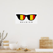 ベルギーカスタムシェード文字&カラーポスター ポスター (キッチン)