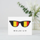 ベルギーカスタムシェード文字&カラーポストカード ポストカード (スタンド正面)