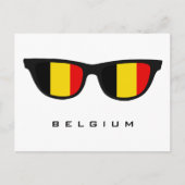 ベルギーカスタムシェード文字&カラーポストカード ポストカード (正面)