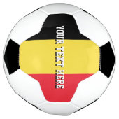 ベルギーカスタム国旗を持つサッカーのボール贈り物 サッカーボール (回転)