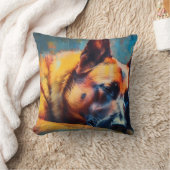 ベルギーカラフルのマリノワ睡眠 クッション (ブランケット)