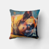 ベルギーカラフルのマリノワ睡眠 クッション (裏面)