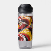 ベルギーカラー付きウォーターボトルデザイン ウォーターボトル (背面)