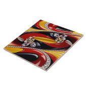 ベルギーカラー付きタイルのモダンデザイン タイル (側面)