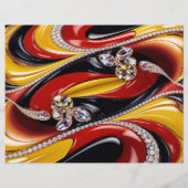 ベルギーカラー付きフライヤーデザイン チラシ (裏面)