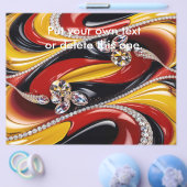 ベルギーカラー付きフライヤーデザイン チラシ (シングル)