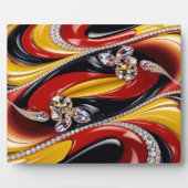 ベルギーカラー付きプラークモダンデザイン フォトプラーク (正面)