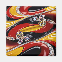 ベルギーカラー付きマグネットデザイン マグネット