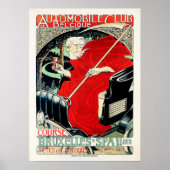 ベルギーカークラブアールヌーボージョージゴーディ ポスター (正面)