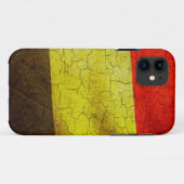 ベルギーグランジ国旗 Case-Mate iPhoneケース (裏面(横))