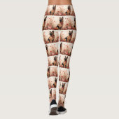 ベルギーシェパードとバラ – バレンタインデー レギンス (裏面)