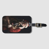 ベルギーシェパードサンタクロースフェスティバルクリスマス ラゲッジタグ (正面横)