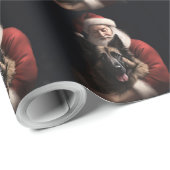 ベルギーシェパードサンタクロースフェスティバルクリスマス ラッピングペーパー (ロールコーナー)