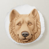 ベルギーシェパードドッグインスパイア3D ラウンドクッション (裏面)