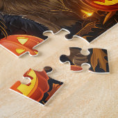 ベルギーシェパードハロウィン不気味 ジグソーパズル (側面)