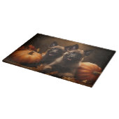 ベルギーシェパードパピーオータムデライトカボチャ カッティングボード (角)