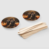 ベルギーシェパードパピーオータムデライトカボチャ ハンドファン (組立なし)