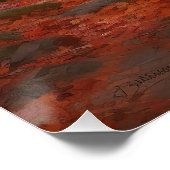 ベルギーシェパード紅葉秋 ポスター (コーナー)