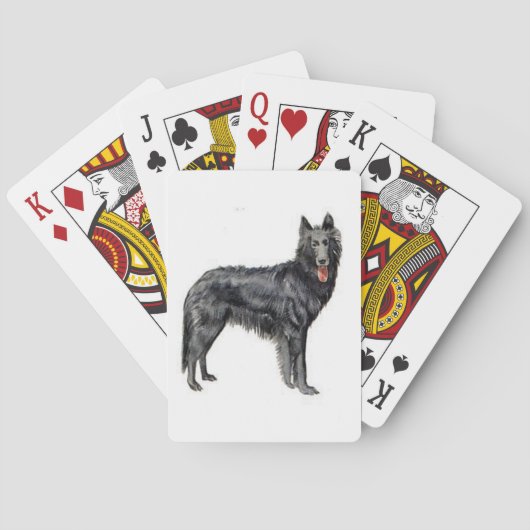 ベルギーシェプドッグドッグトランプ トランプ (裏面)