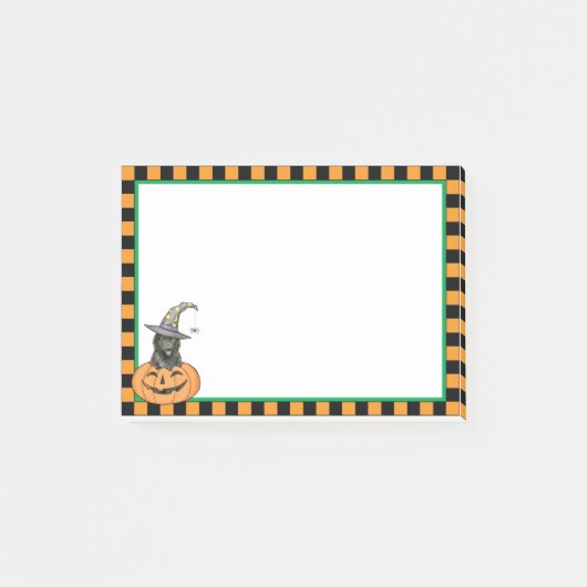 ベルギーシェプドッグハロウィーン ポストイット (正面)