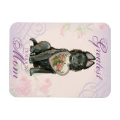 ベルギーシェプドッグハートママ マグネット (横)