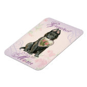 ベルギーシェプドッグハートママ マグネット (左側)