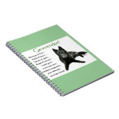 ベルギーシェプドッグ伝統・オブ・ラブ ノートブック (右側)