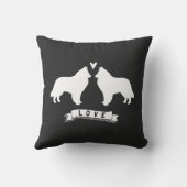 ベルギーシェプドッグ愛 クッション (裏面)