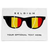 ベルギーシェードカスタム文字&カラー抱き枕 ラージペーパーバッグ (正面)