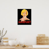 ベルギーシャンパンマルフルトアドアルコールヴィンテージワイン ポスター (キッチン)