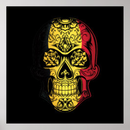 ベルギースカルバラ国旗 ポスター