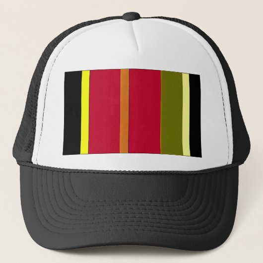 ベルギーストライプの国旗 キャップ (正面)