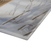 ベルギーテルブレンそれを雪のクリスマスに聞かせ カッティングボード (角)