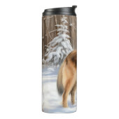 ベルギーテルブレンそれを雪のクリスマスに聞かせ タンブラー (回転左)