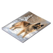 ベルギーテルブレンそれを雪のクリスマスに聞かせ ノートブック (左側)