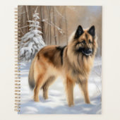 ベルギーテルブレンそれを雪のクリスマスに聞かせ プランナー手帳 (正面)