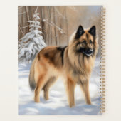 ベルギーテルブレンそれを雪のクリスマスに聞かせ プランナー手帳 (裏面)