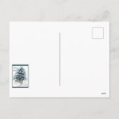 ベルギーテルブレンのクリスマス シーズンポストカード (裏面)