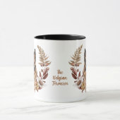 ベルギーテルブレンドッグオータムリース マグカップ (中央)