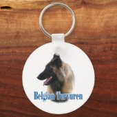 ベルギーテルブレン名 キーホルダー (正面)