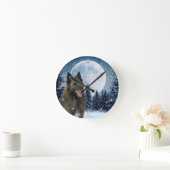 ベルギーテルブレン時計 ラウンド壁時計 (ホーム)