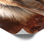 ベルギーテルブレン犬アートプリントポスター ポスター (角)