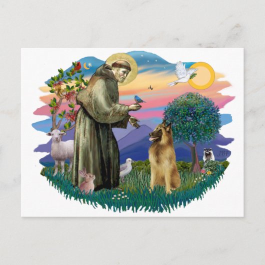 ベルギーテルブレン ポストカード (正面)