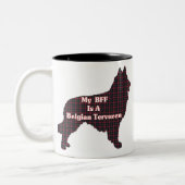 ベルギーテルブレンBFFマグ ツートーンマグカップ (左)