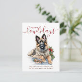 ベルギーテルブレンPET搭乗クリスマス企業の シーズンポストカード (スタンド正面)