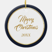 ベルギーテルヴューンサンタハットウィンターフォレスト セラミックオーナメント (裏面)