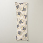 ベルギーテルヴューンシェパードマホガニー絵を描ズアート ボディピロー (正面縦)