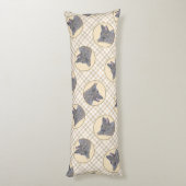 ベルギーテルヴューンシェパードマホガニー絵を描ズアート ボディピロー (裏面 (縦))