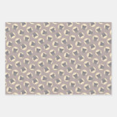 ベルギーテルヴューンシェパードマホガニー絵を描ズアート ラッピングペーパーシート (正面2)